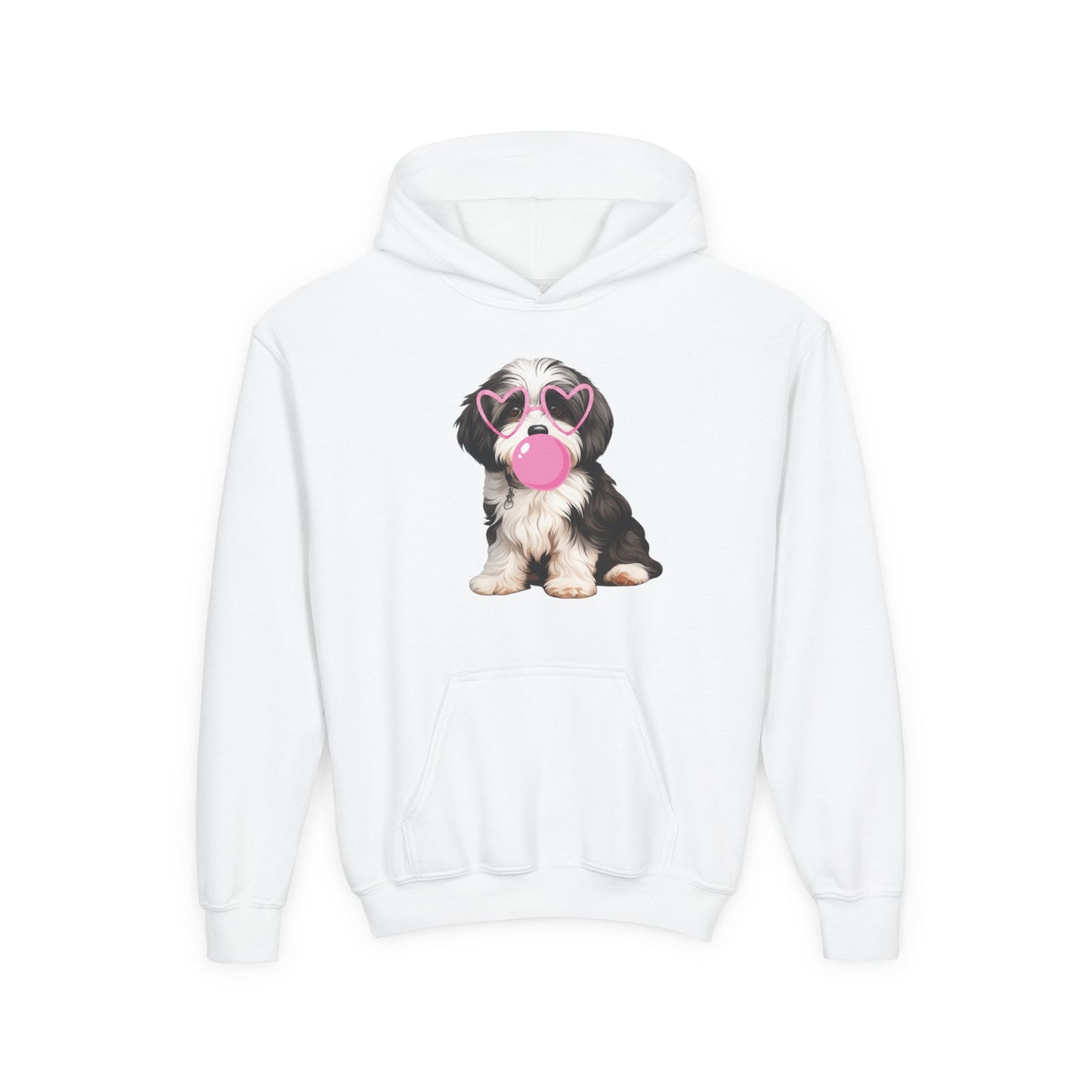 Bubblegum Havanese Hoodie (Youth)