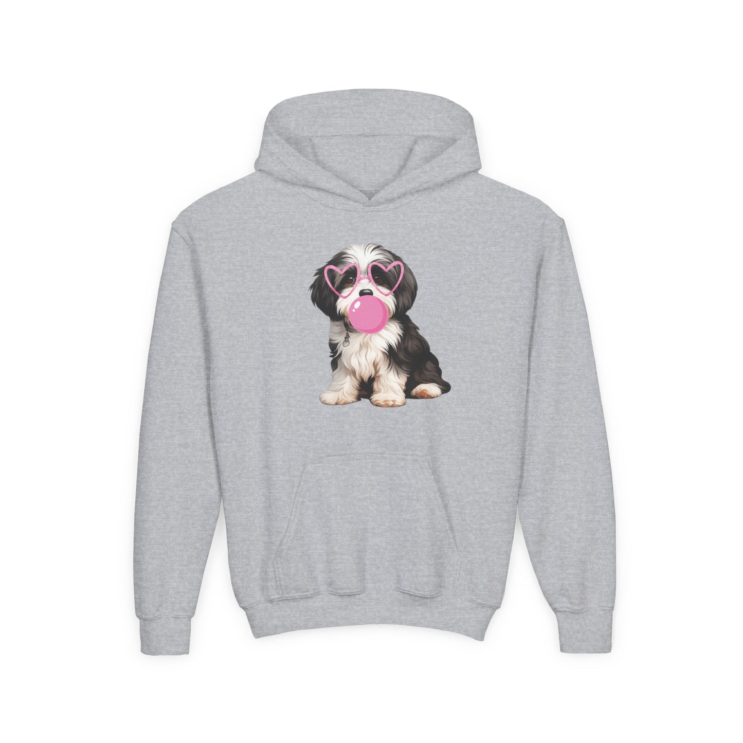 Bubblegum Havanese Hoodie (Youth)