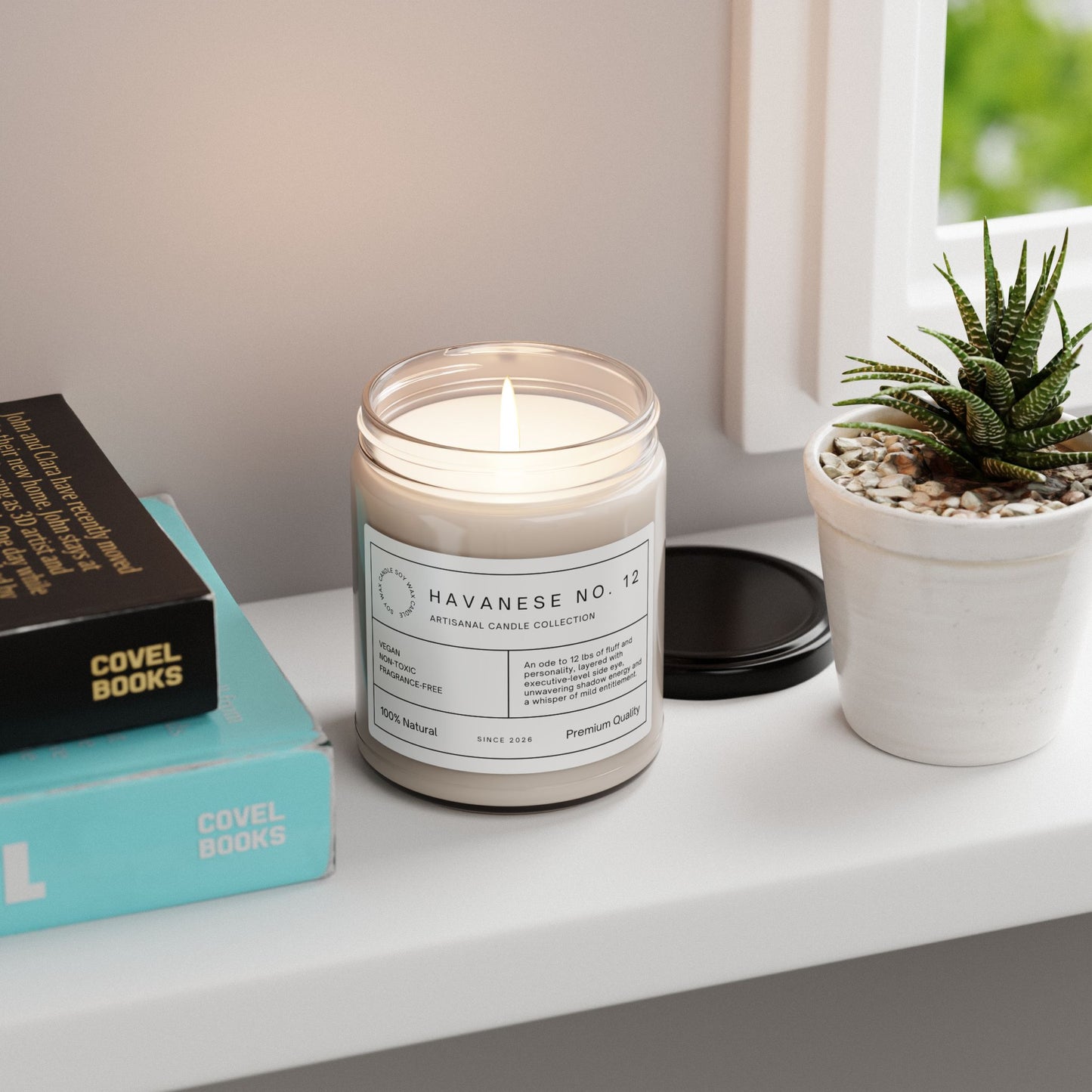 Havanese No. 12 Soy Candle (Unscented)