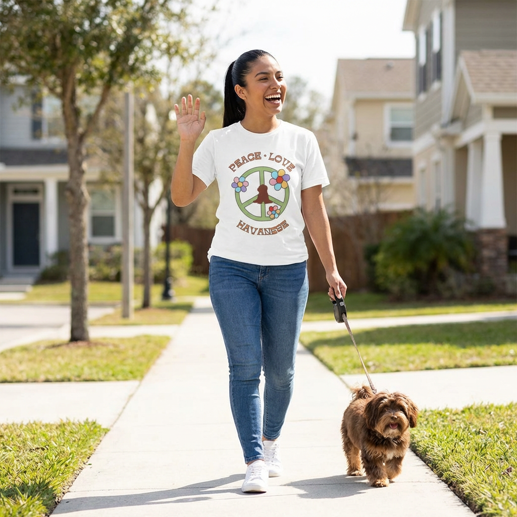 Peace Love Havanese T-Shirt