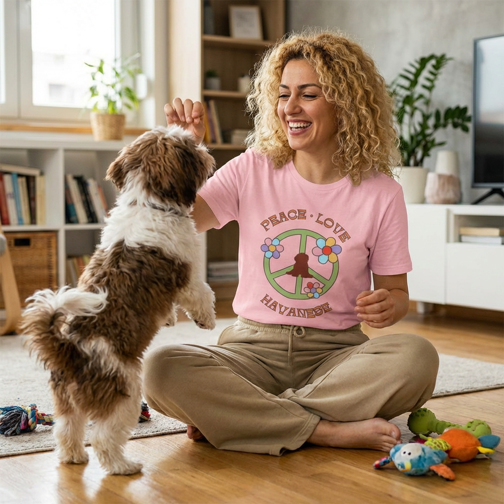 Peace Love Havanese T-Shirt