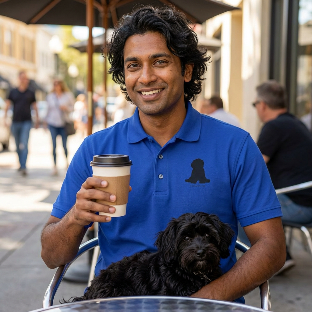 "Havanese Dad" Men's Polo Shirt
