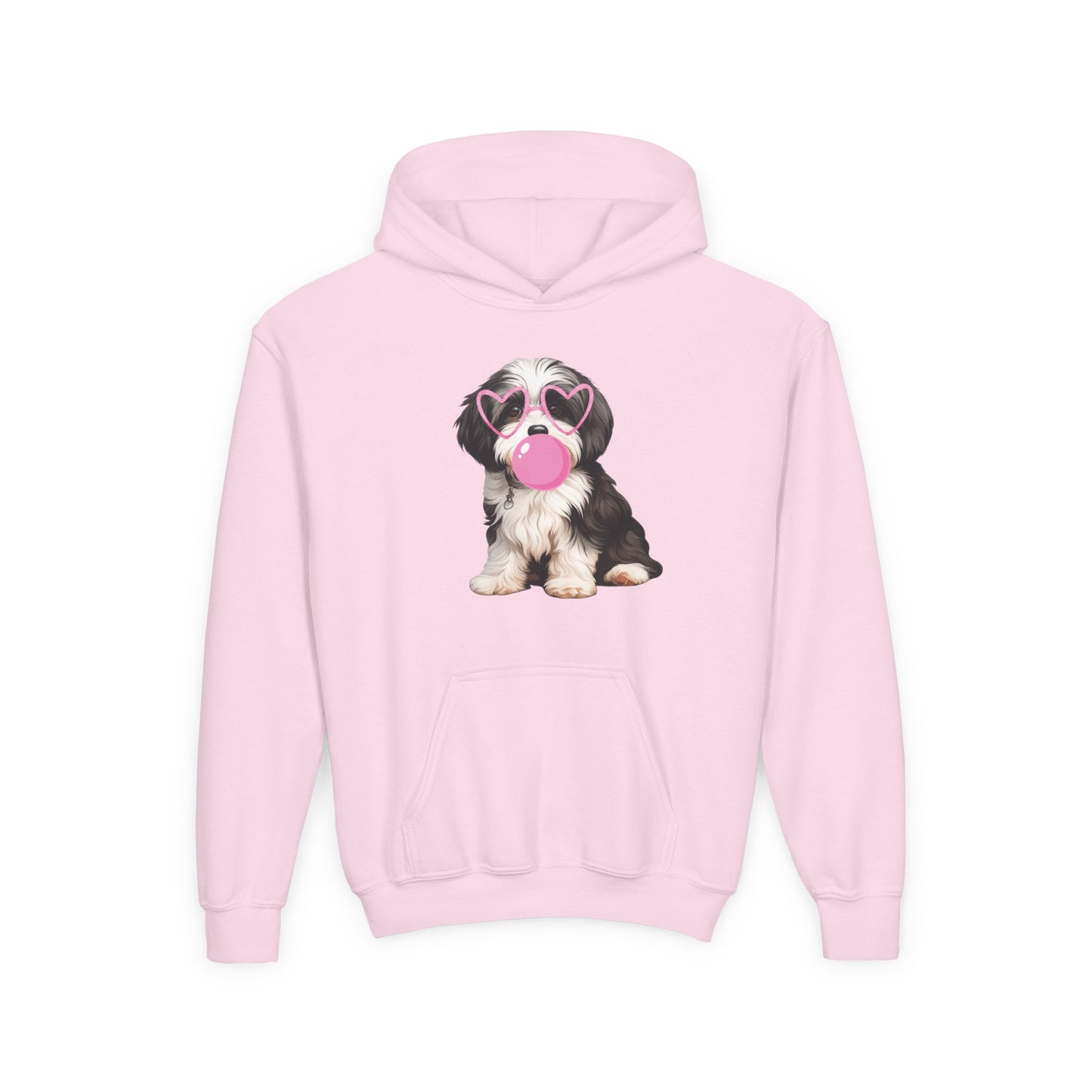 Bubblegum Havanese Hoodie (Youth)