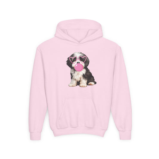 Bubblegum Havanese Hoodie (Youth)