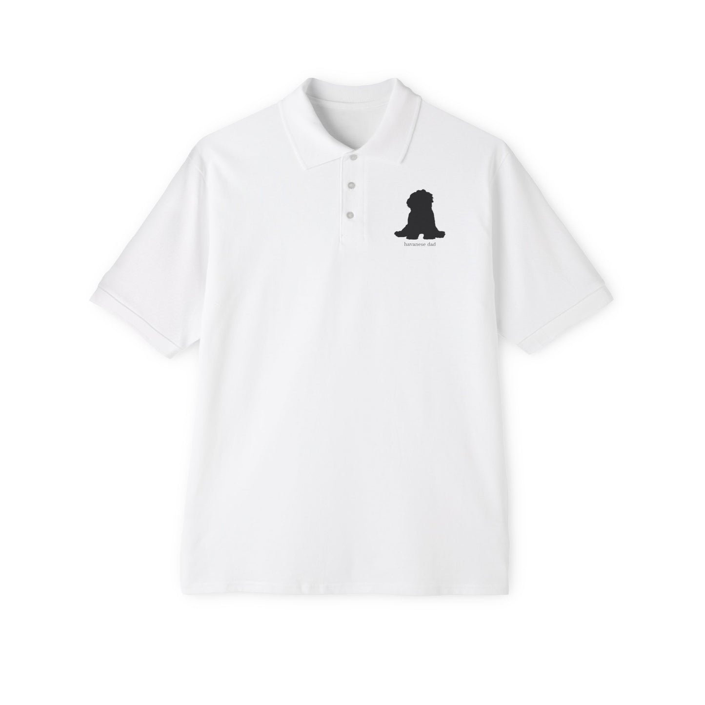 "Havanese Dad" Men's Polo Shirt